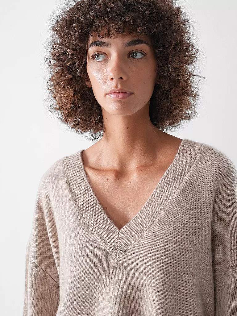 ANINE BING | Kaschmirpullover LEE  | braun