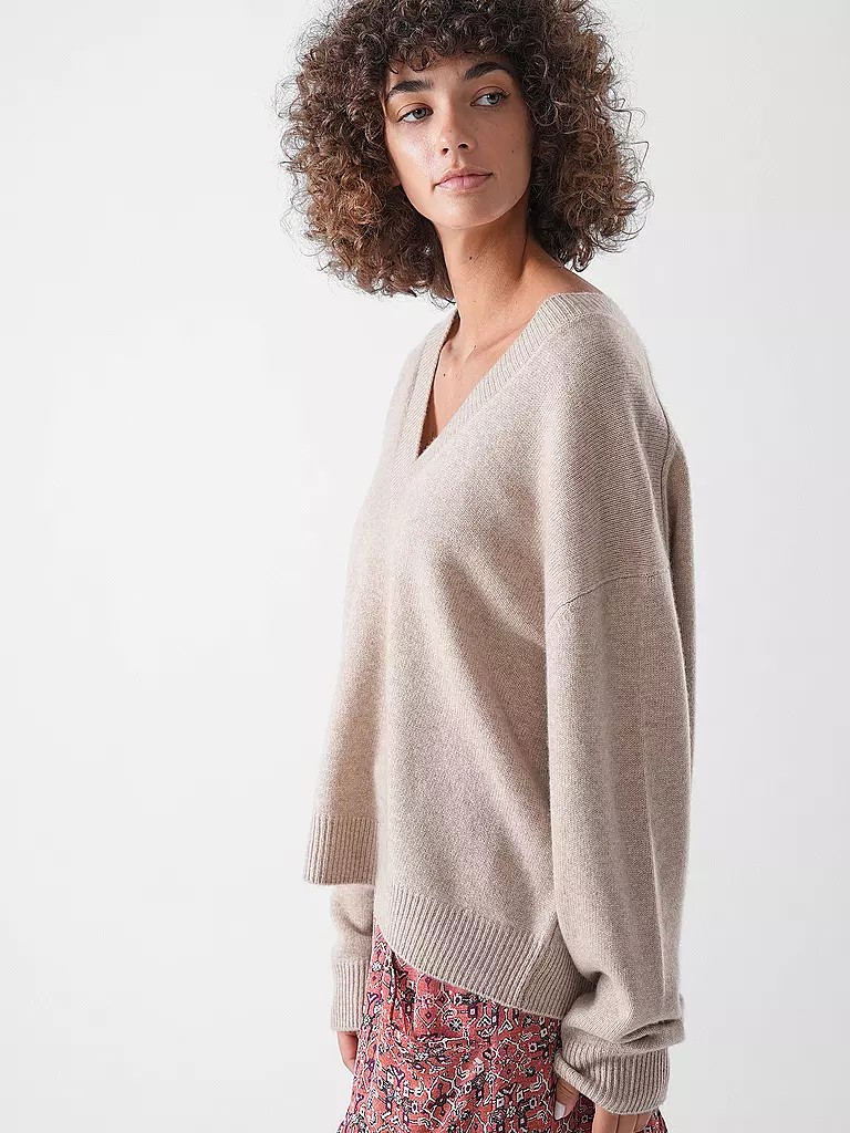 ANINE BING | Kaschmirpullover LEE  | braun