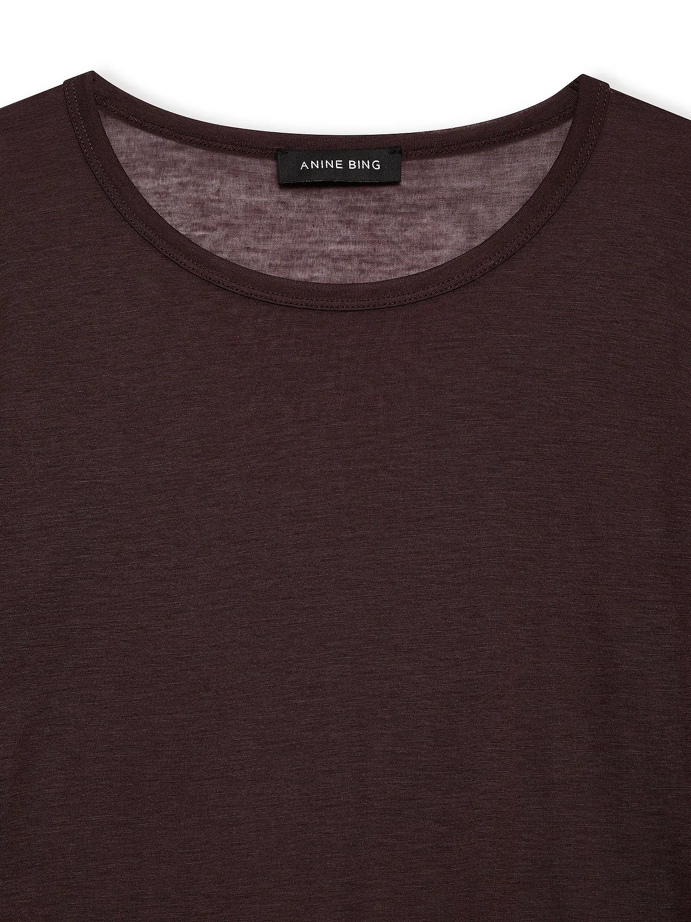 ANINE BING | Langarmshirt SYLVIE | braun