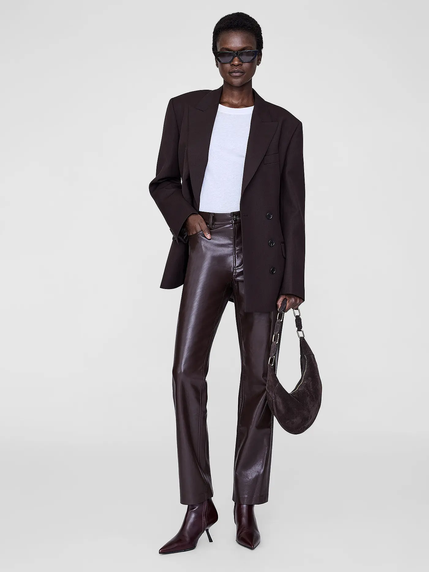 ANINE BING | Lederhose BRUNO | braun