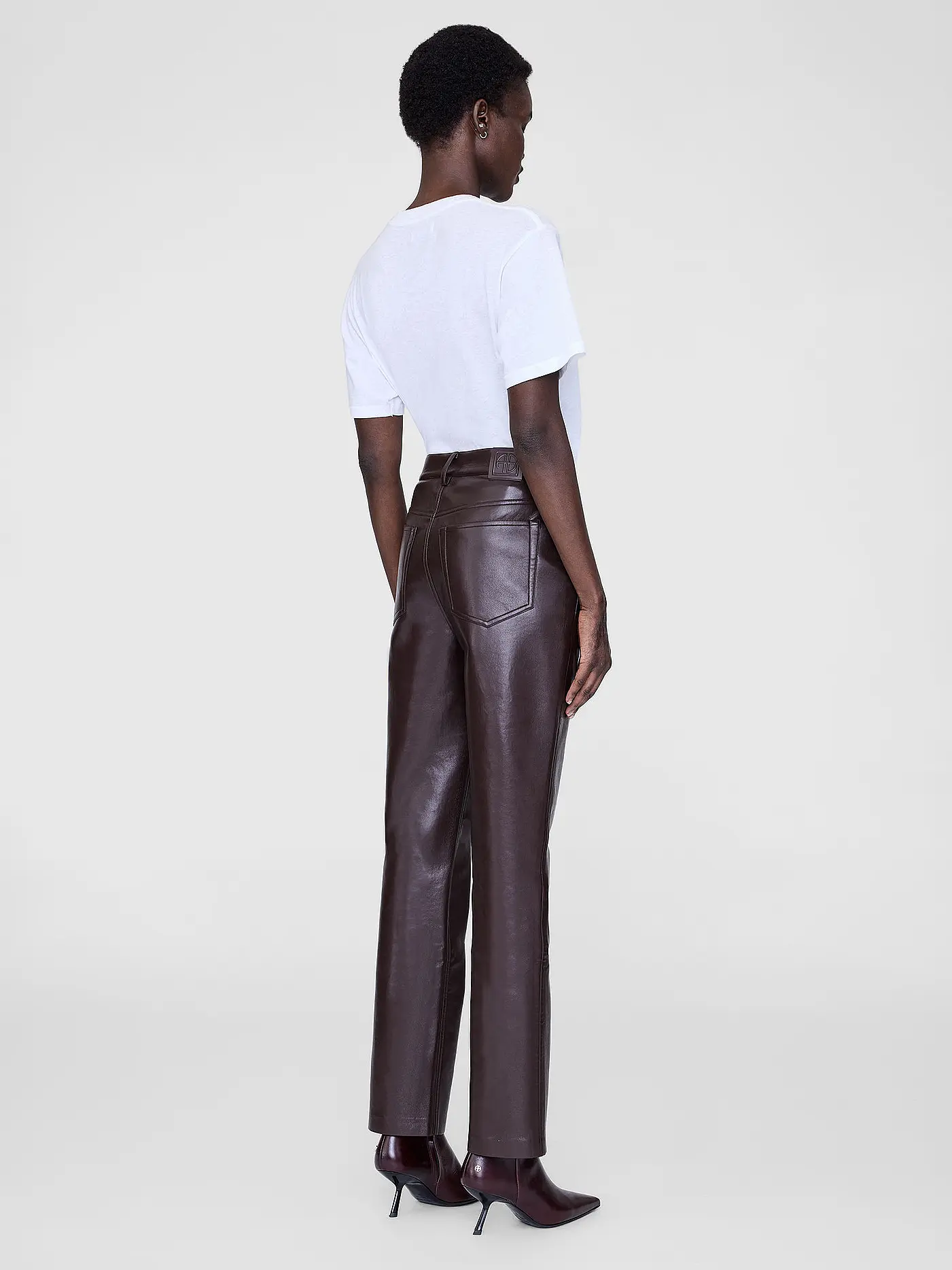 ANINE BING | Lederhose BRUNO | braun