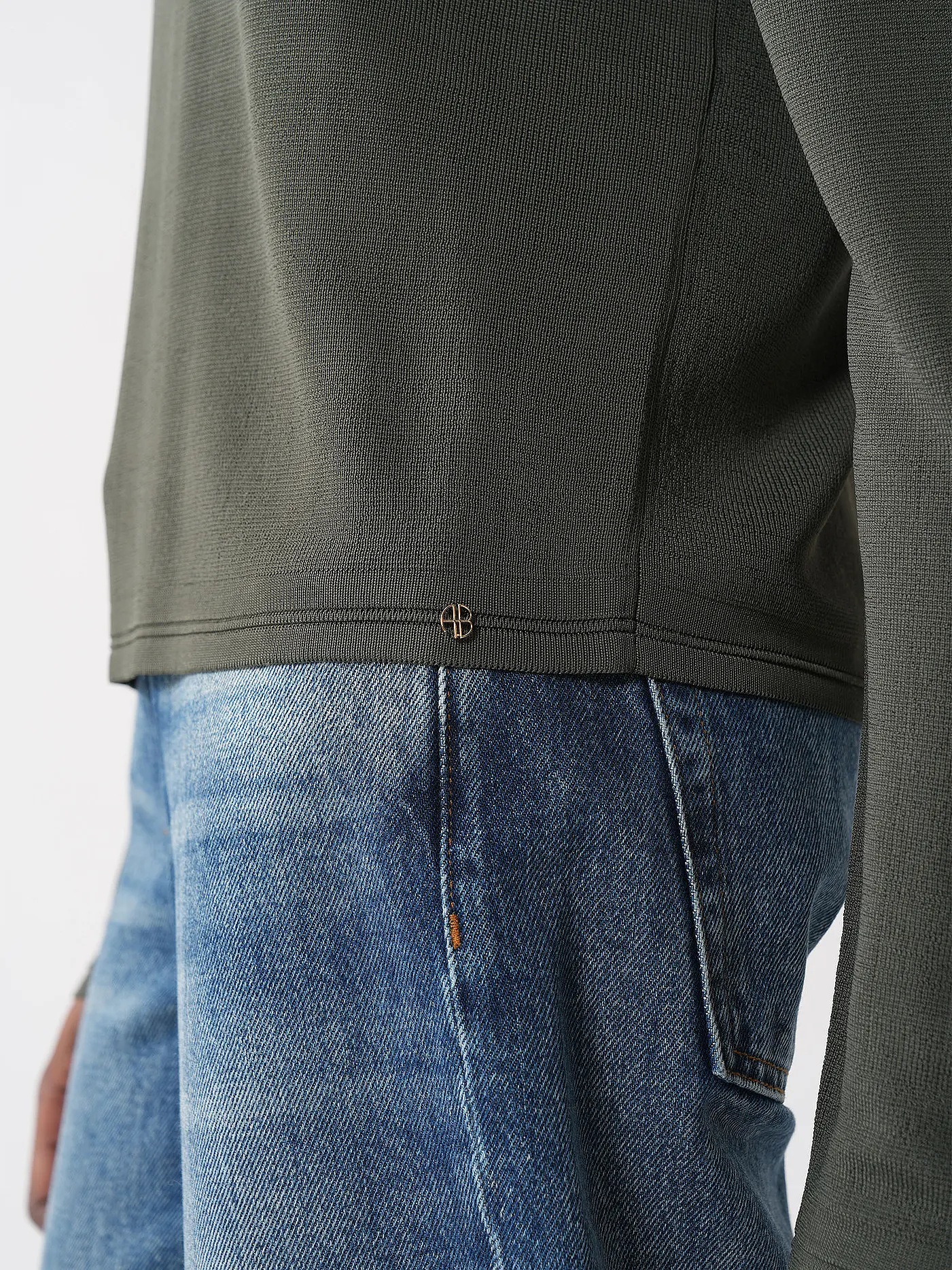 ANINE BING | Pullover  | olive