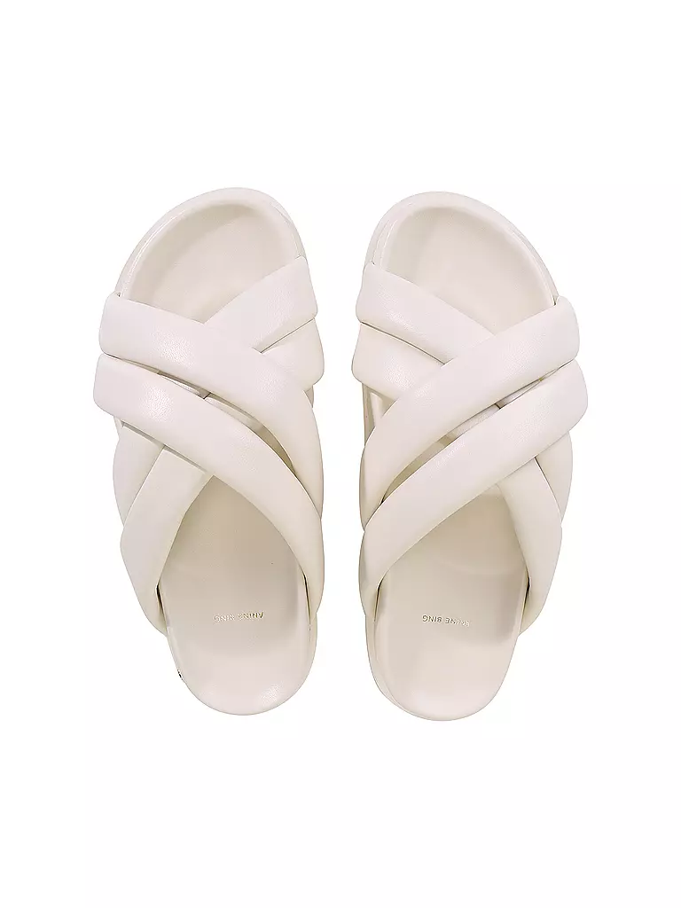 ANINE BING | Sandale Lizzie Slides  | creme