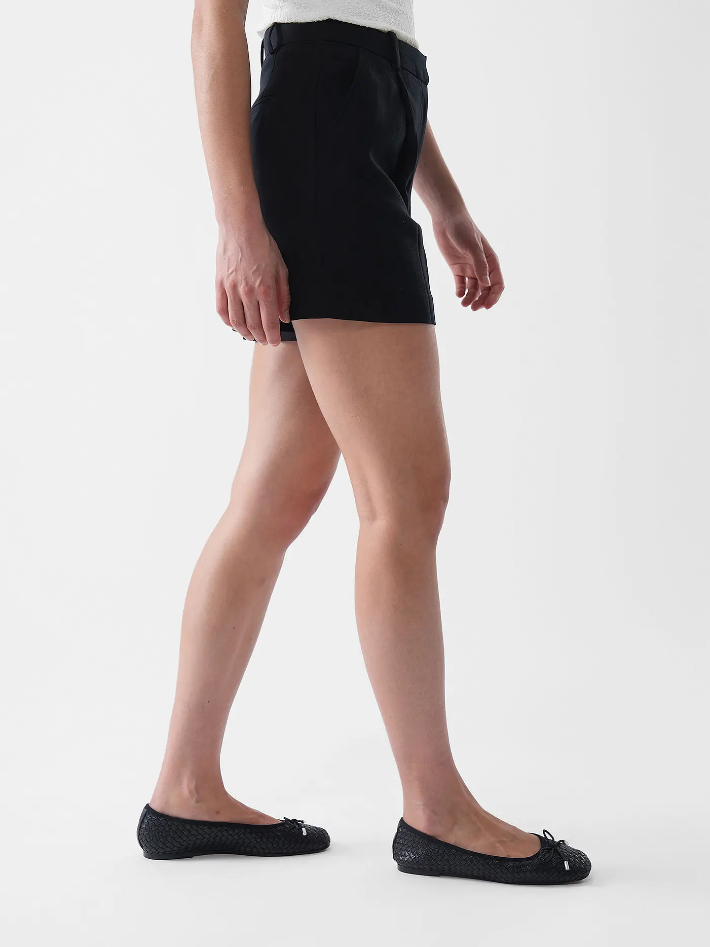 ANINE BING | Shorts TRENT | schwarz
