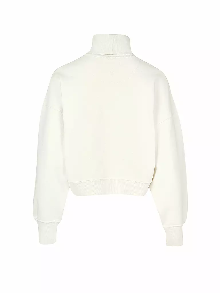 ANINE BING | Sweater Cropped Fit Kian | weiß