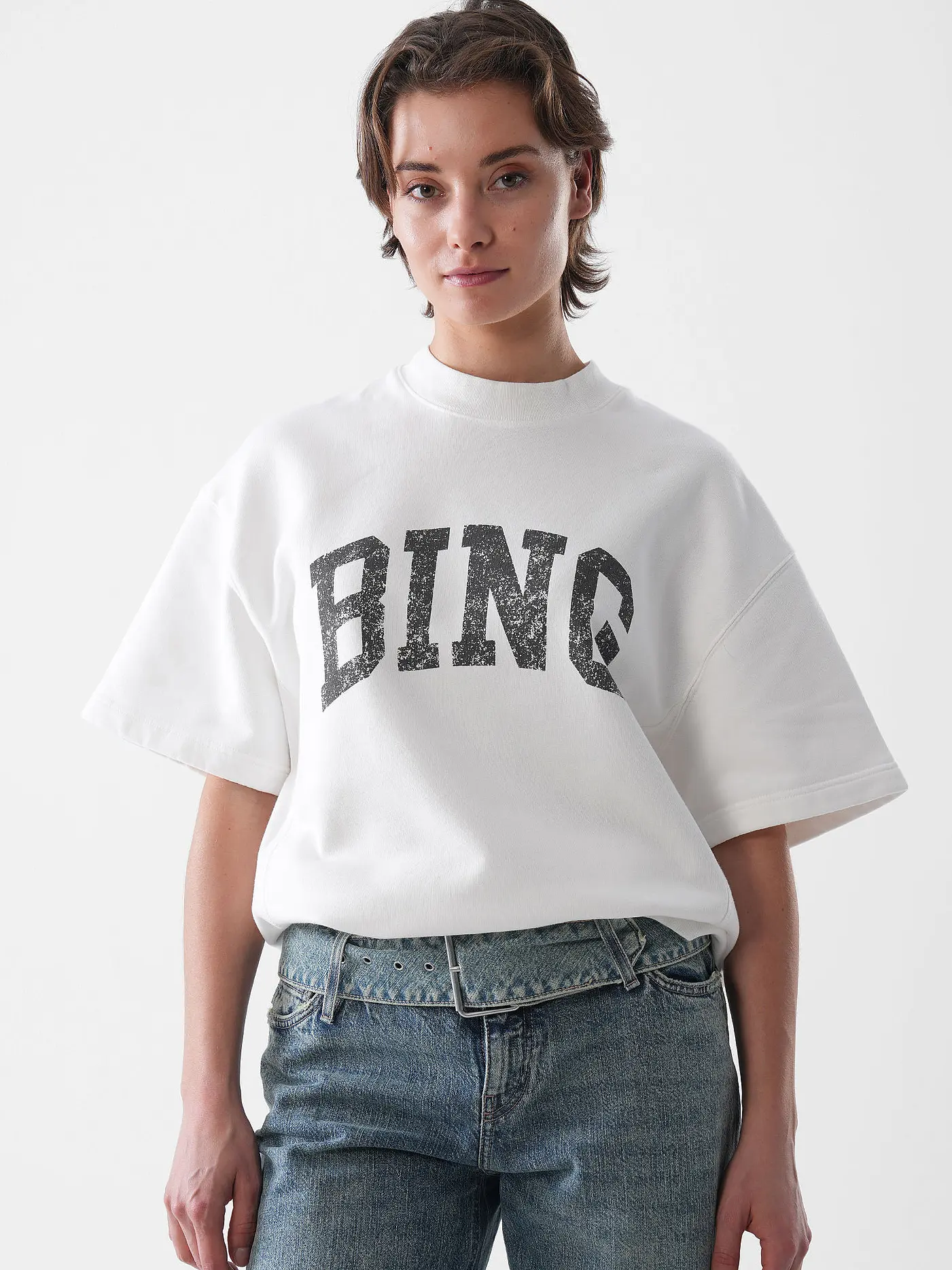 ANINE BING | Sweater JAY | weiss