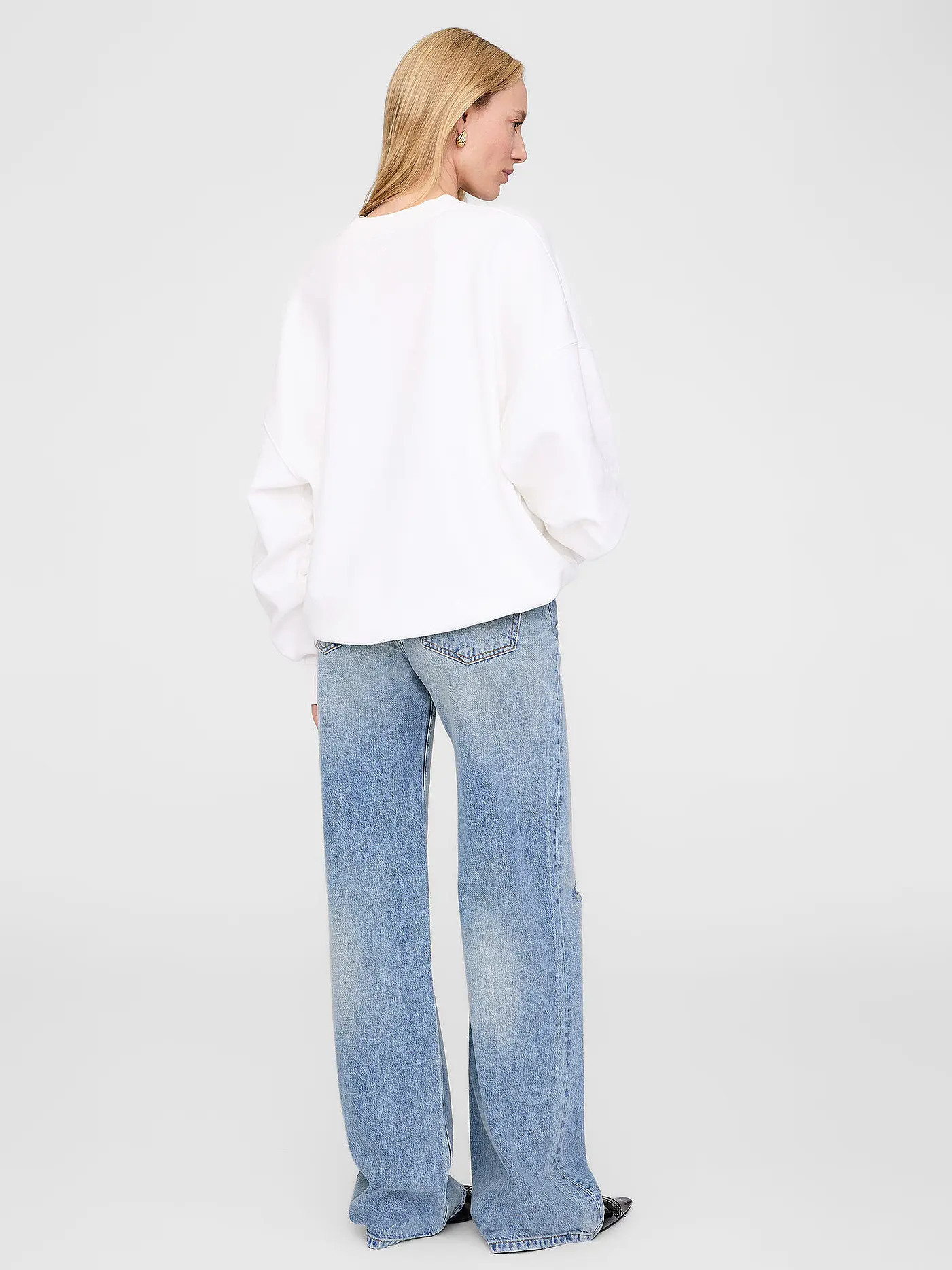 ANINE BING | Sweater MILES | weiss