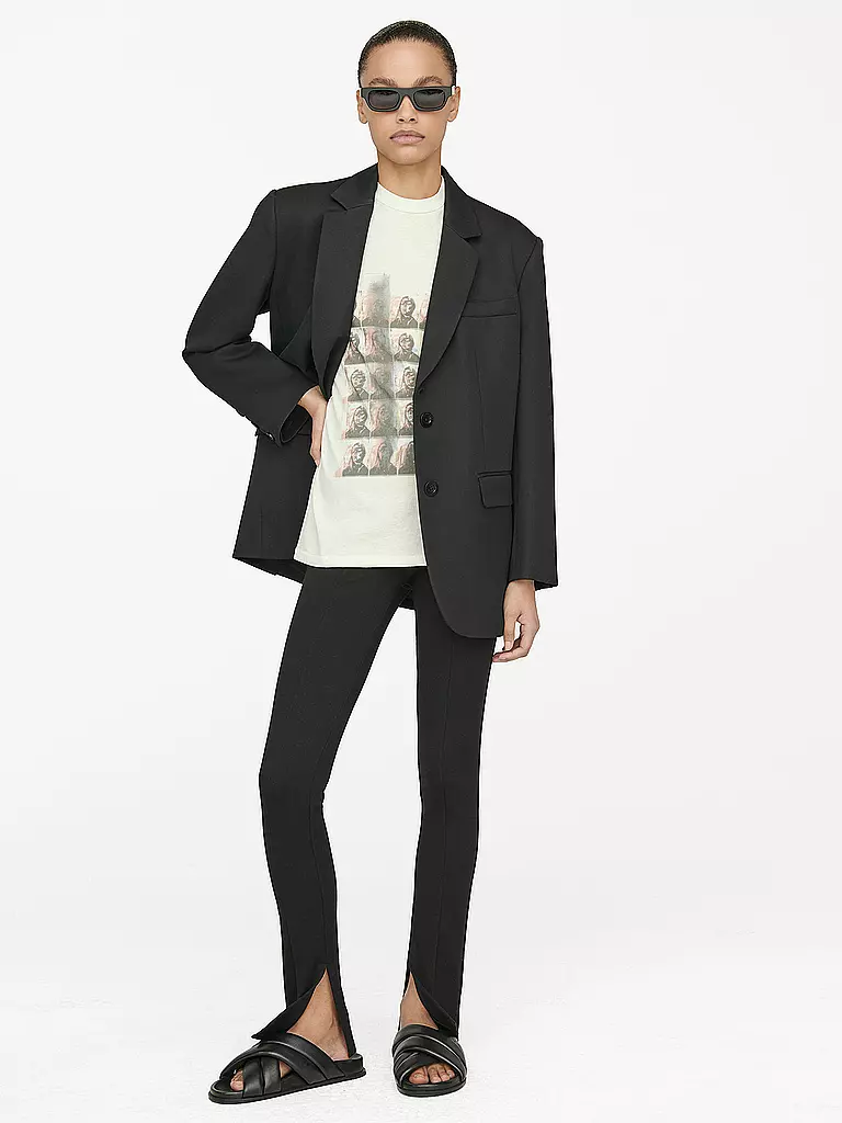 ANINE BING | T Shirt Hudson Tee | weiß