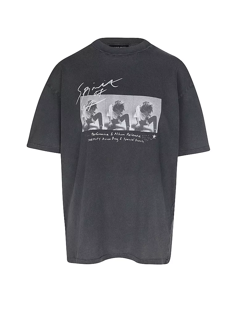 ANINE BING | T-Shirt ASHTON | schwarz