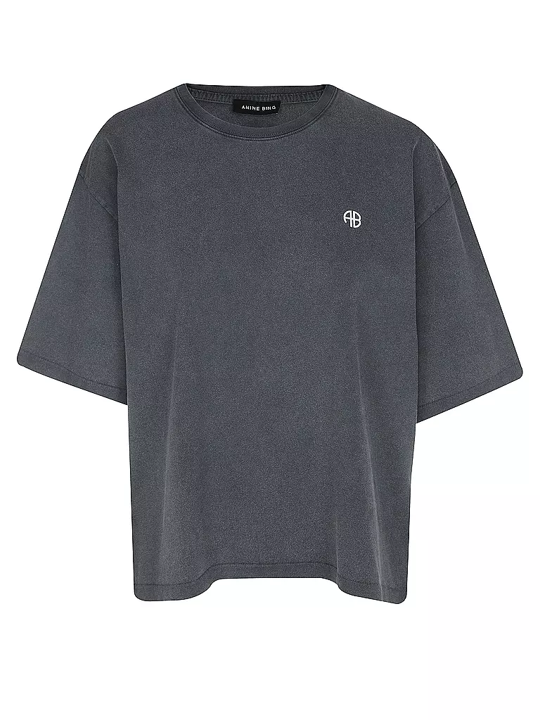 ANINE BING | T-Shirt RUDY  | schwarz