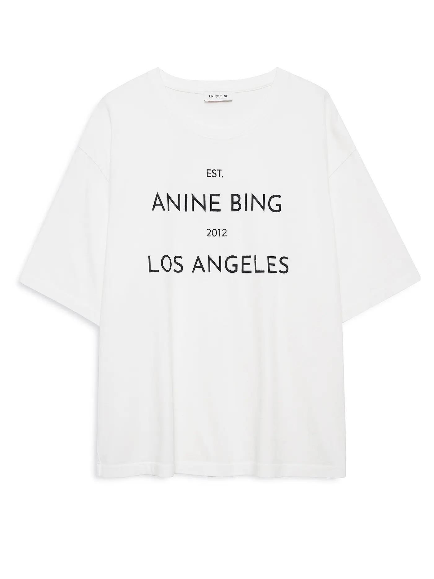 ANINE BING | T-Shirt RUDY | creme