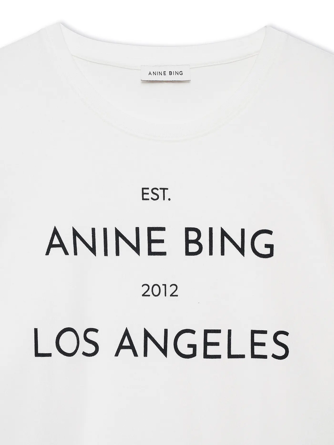 ANINE BING | T-Shirt RUDY | creme