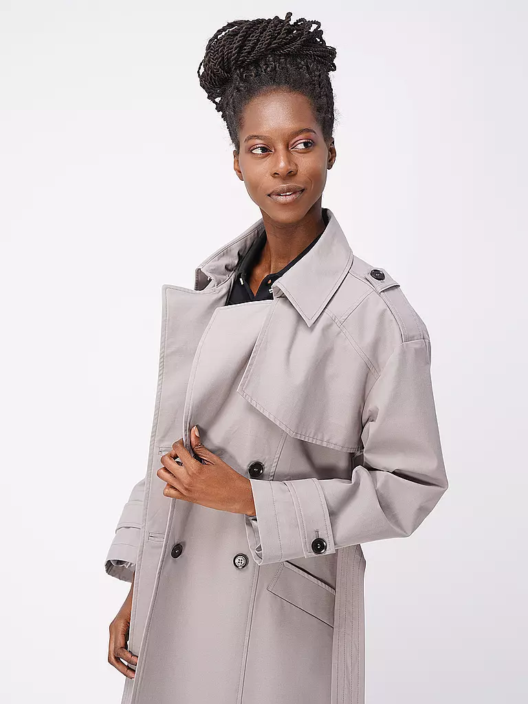 ANINE BING | Trenchcoat FINLEY | grau