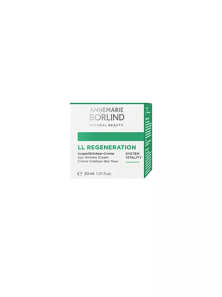 ANNEMARIE BÖRLIND | LL REGENERATION Augenfältchen Creme 30ml | keine Farbe