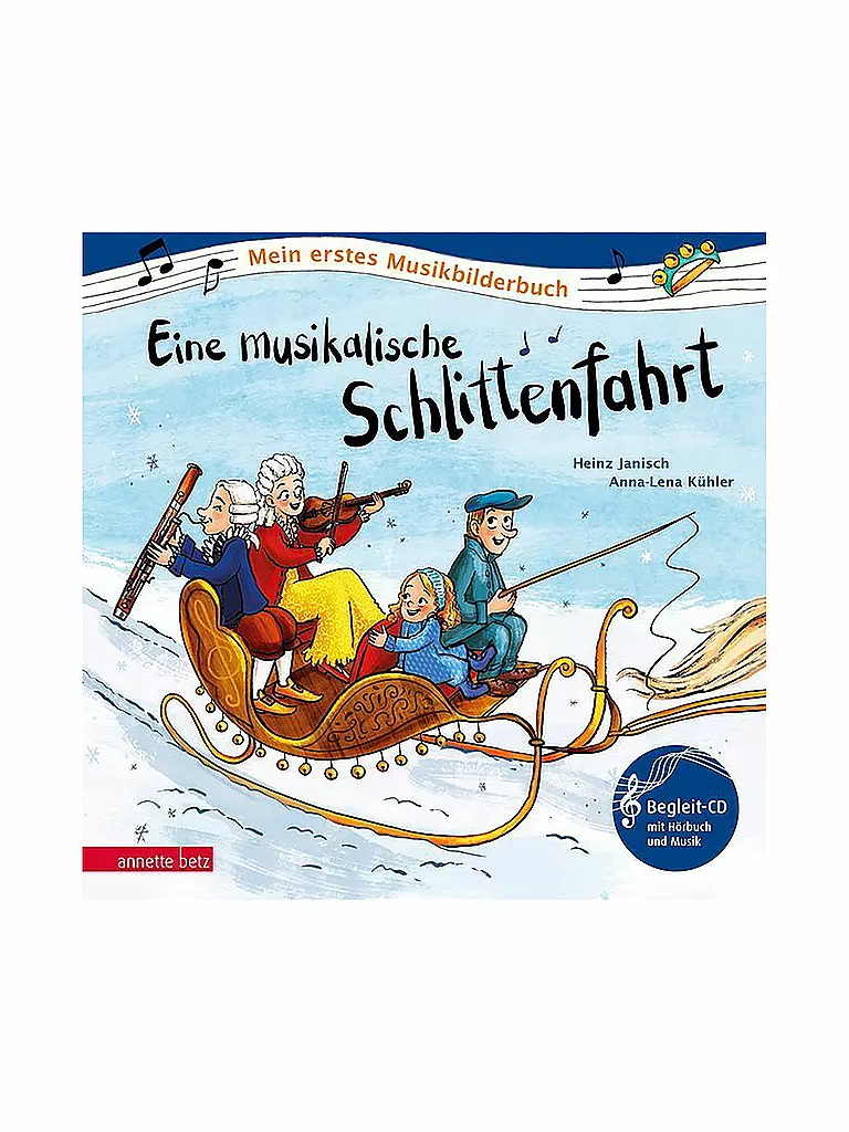 ANNETTE BETZ VERLAG | Buch - Eine musikalische Schlittenfahrt mit. Audio-CD | keine Farbe