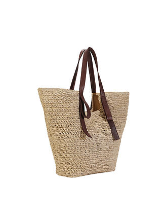 ANOKHI | Tasche - Schultertasche RAFFIA
