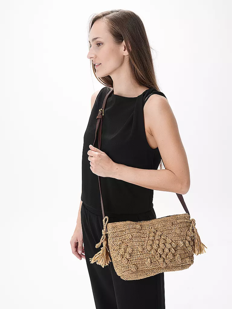 ANOKHI | Tasche - Umhängetasche  | beige