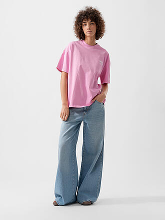 ANOTHER COTTON LAB | T-Shirt OYSTER & CHAMPAGNE