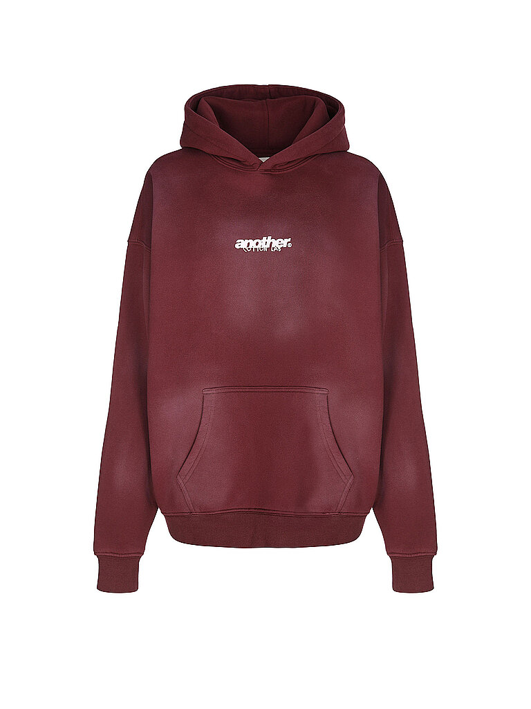 ANOTHER COTTON LAB Kapuzensweater - Hoodie TASTE OF SUMMER dunkelrot | M