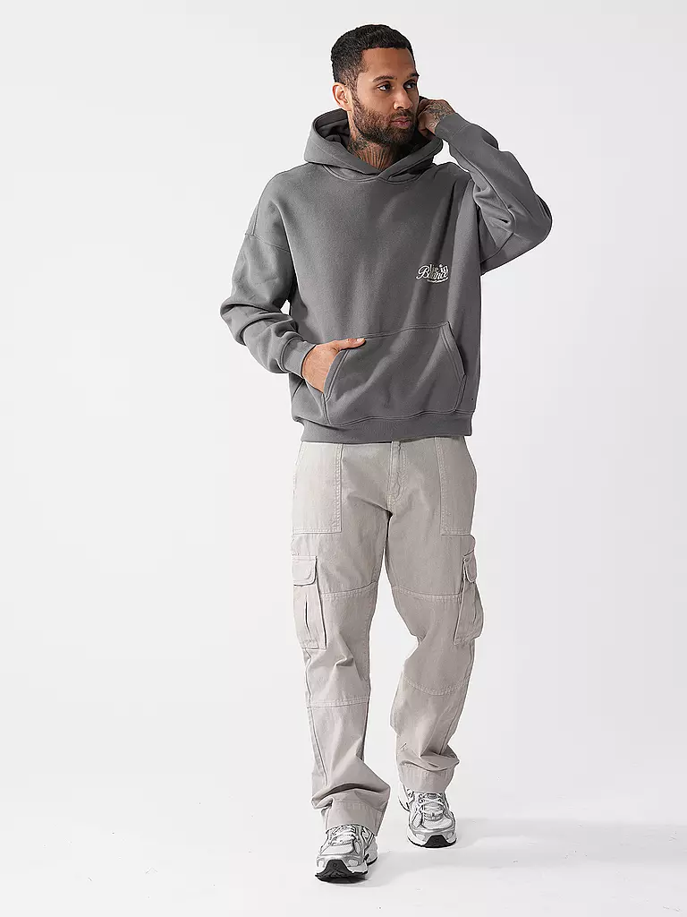 ANOTHER COTTON LAB | Kapuzensweater - Hoodie  | grau
