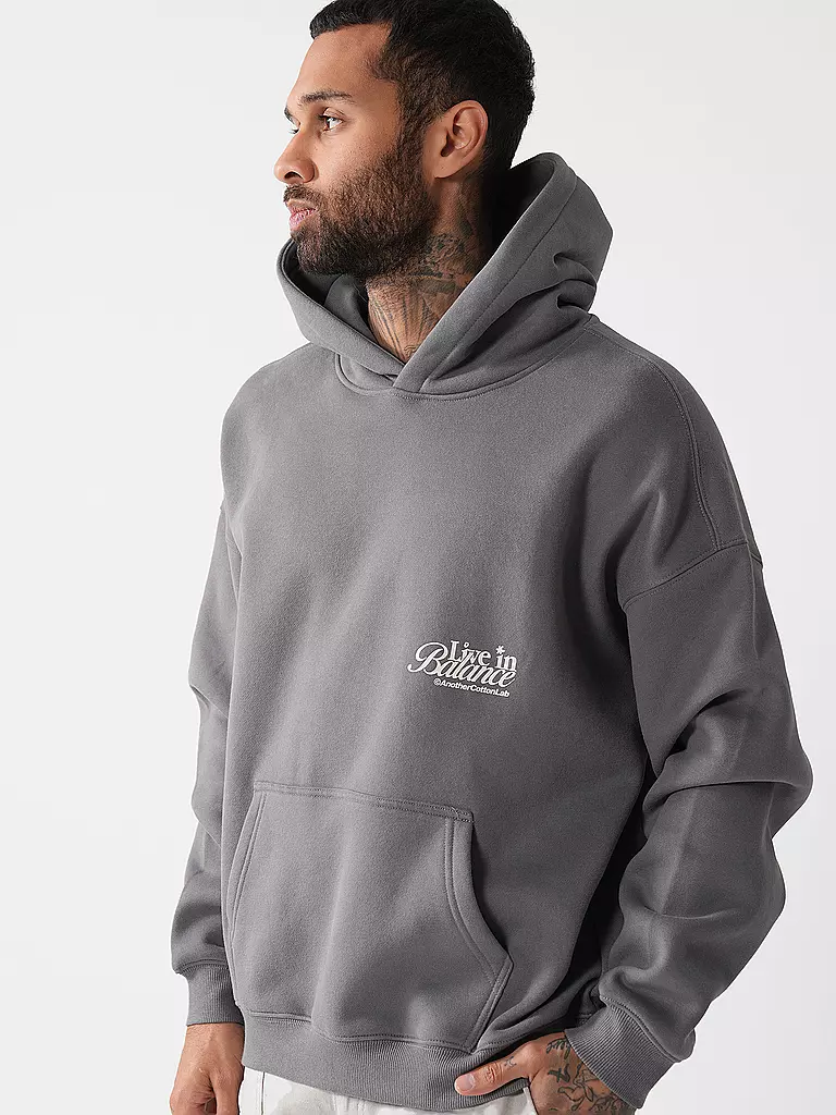ANOTHER COTTON LAB | Kapuzensweater - Hoodie  | grau