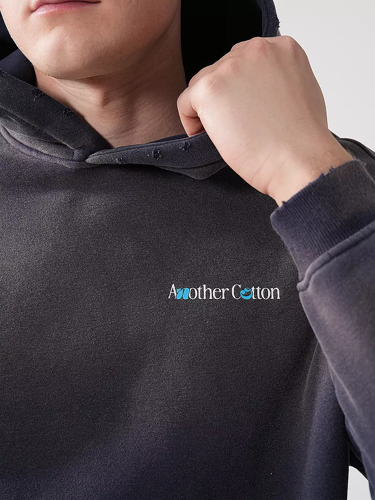 ANOTHER COTTON LAB | Kapuzensweater - Hoodie  | blau