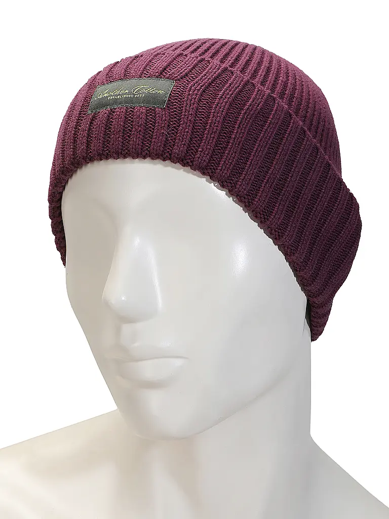 ANOTHER COTTON LAB | Mütze - Haube  | dunkelrot