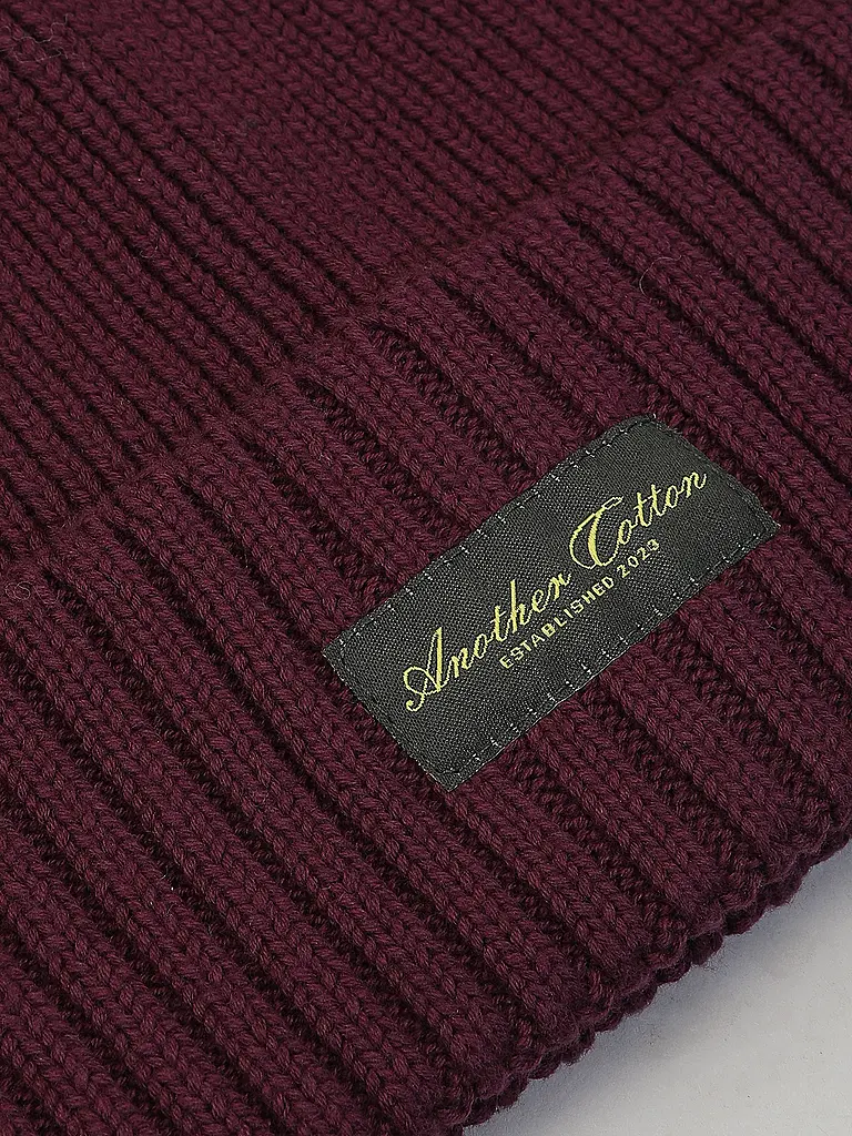 ANOTHER COTTON LAB | Mütze - Haube  | dunkelrot
