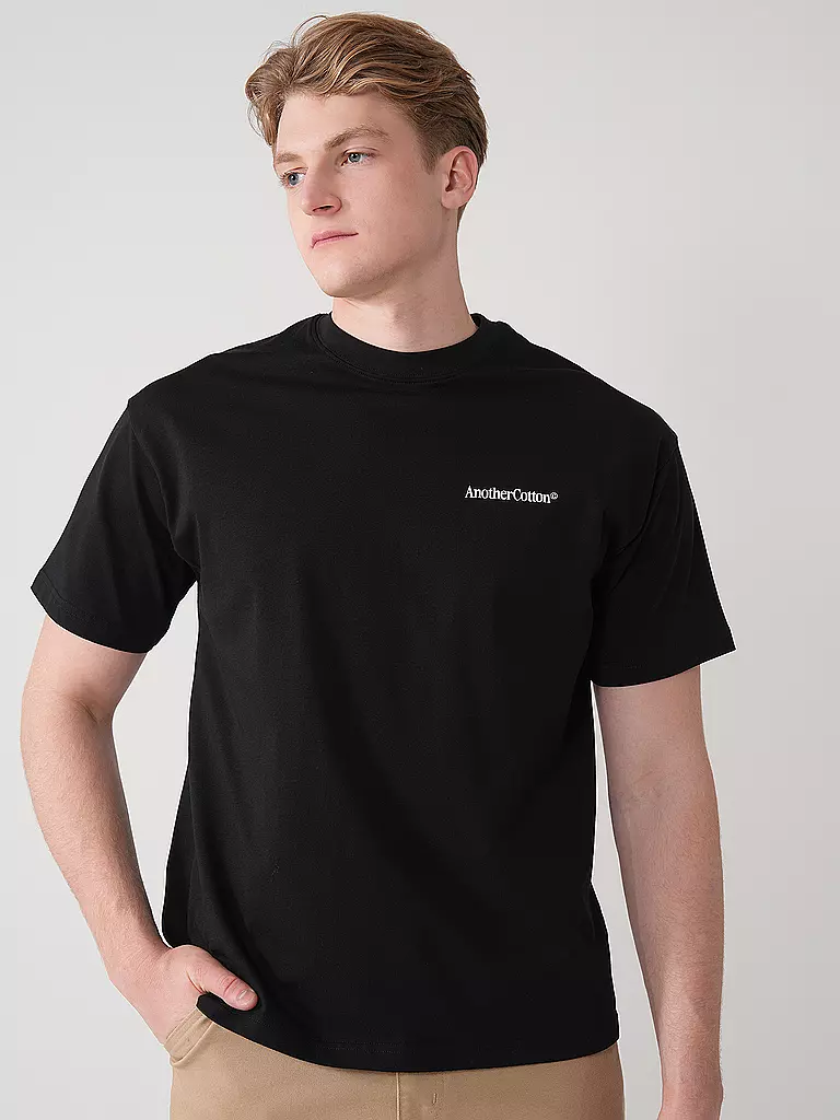 ANOTHER COTTON LAB | T-Shirt  | schwarz