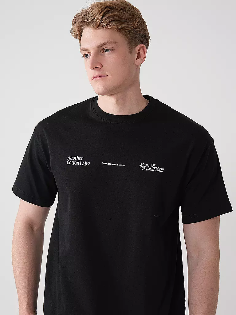 ANOTHER COTTON LAB | T-Shirt  | schwarz