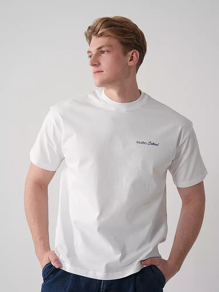 ANOTHER COTTON LAB | T-Shirt  | weiss