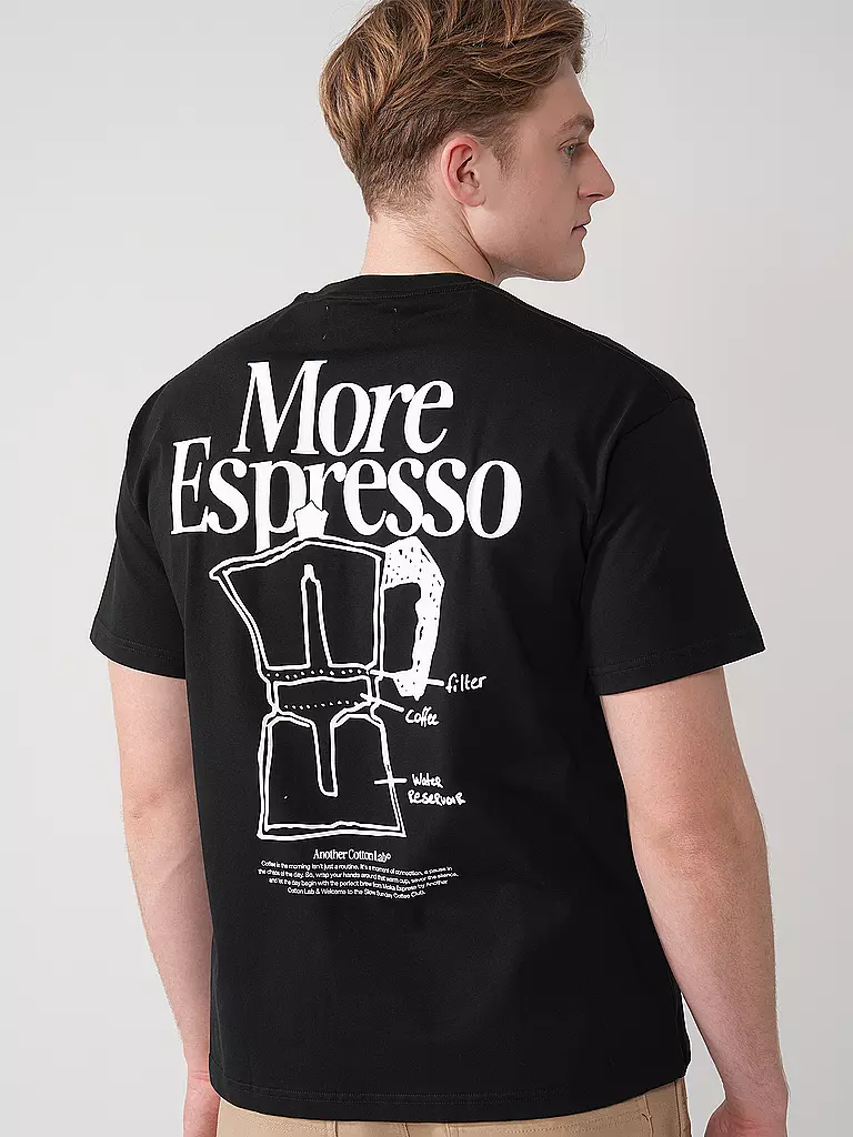 ANOTHER COTTON LAB | T-Shirt  | schwarz