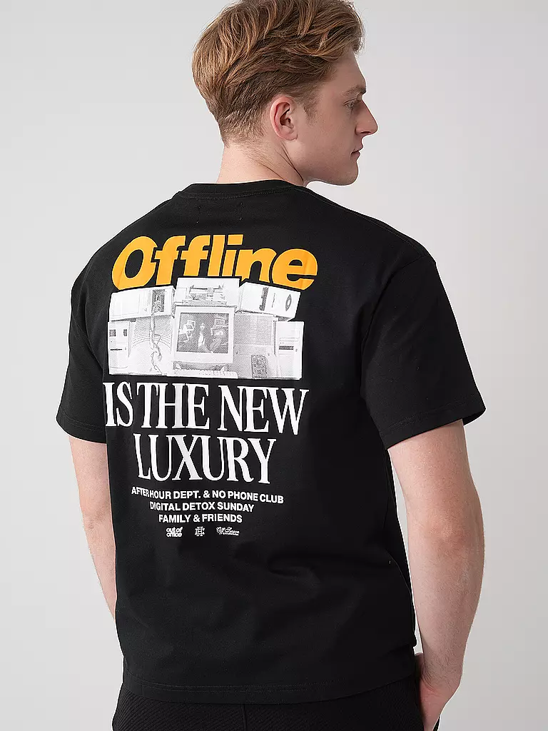 ANOTHER COTTON LAB | T-Shirt  | schwarz