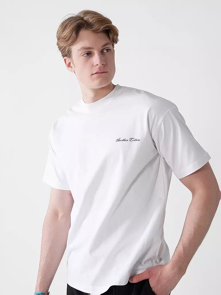 ANOTHER COTTON LAB | T-Shirt DEUCE | weiss