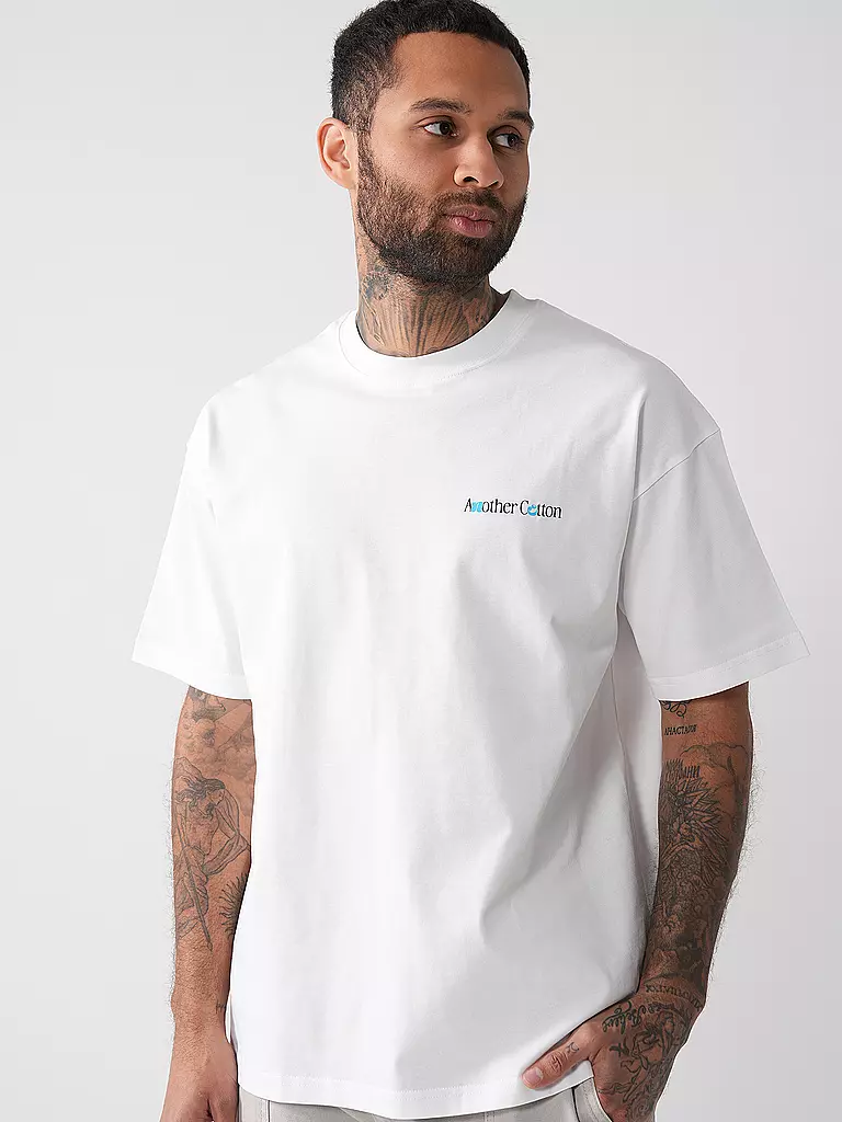 ANOTHER COTTON LAB | T-Shirt Oversized Fit IT WILL BE ALRIGHT | weiss