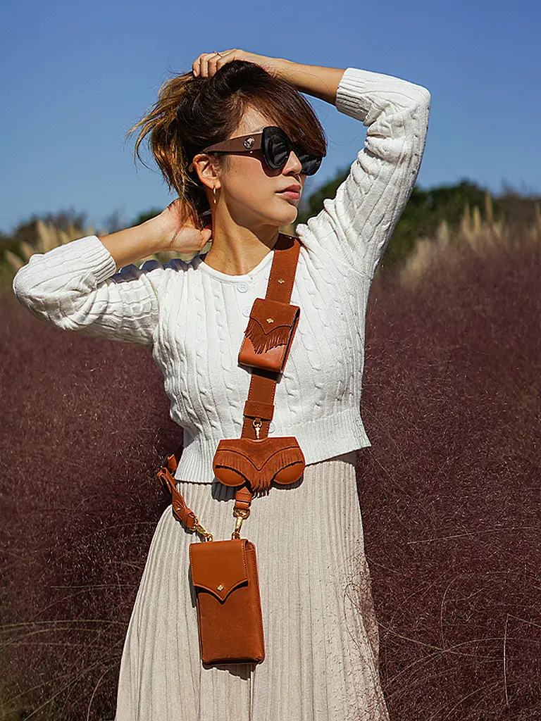 ANY DI | Brillenetui  | camel