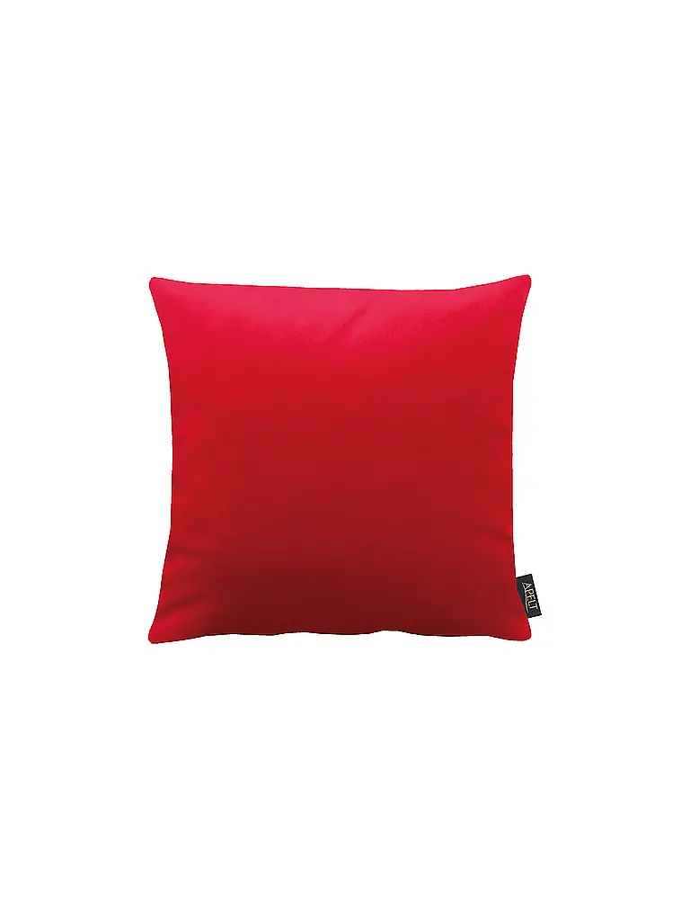 APELT | Samt Kissenhülle 46x46cm SOFTSTYLE  Rot | rot