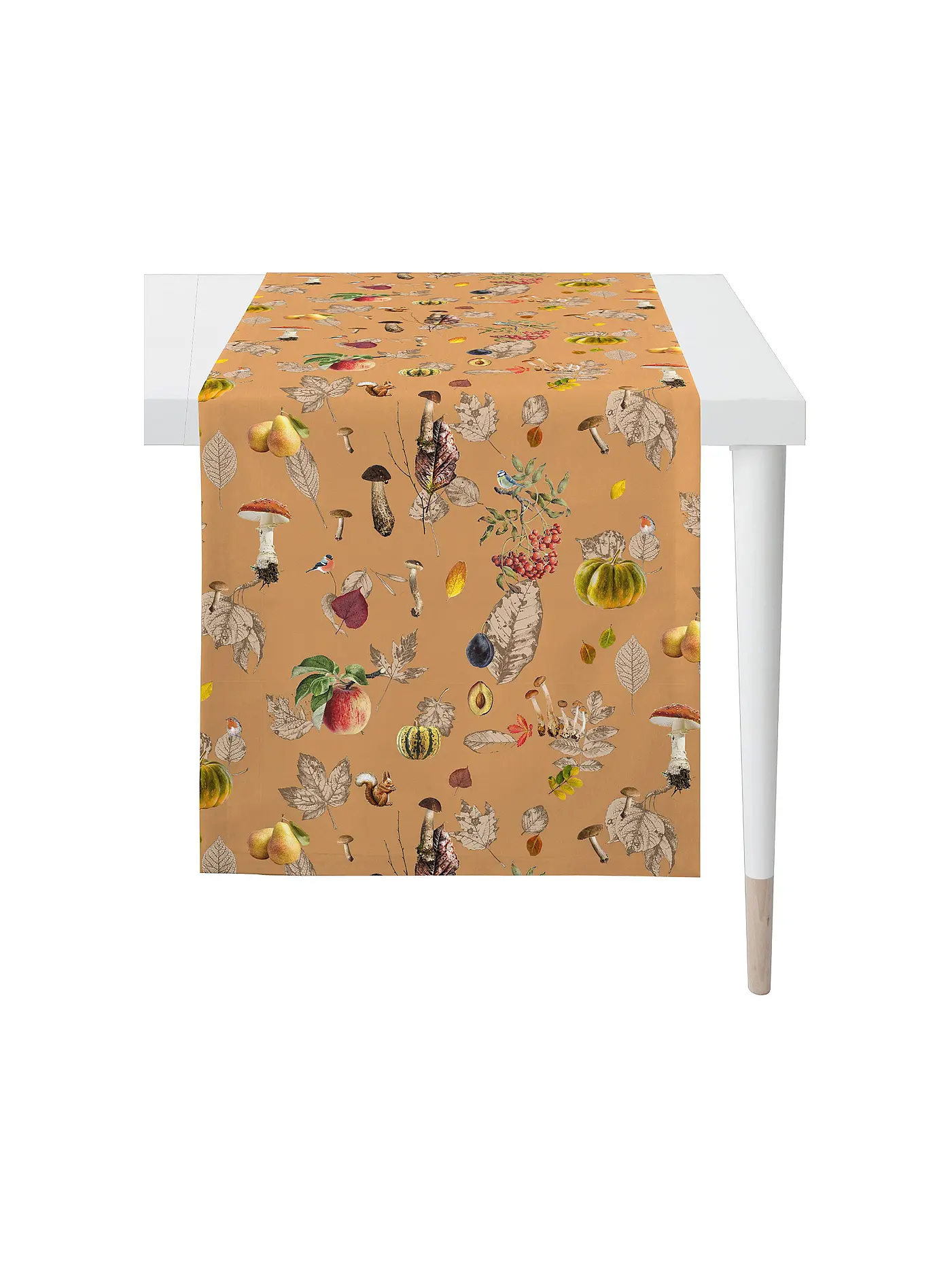 APELT | Tischläufer 140x48cm SEASON Apricot | orange