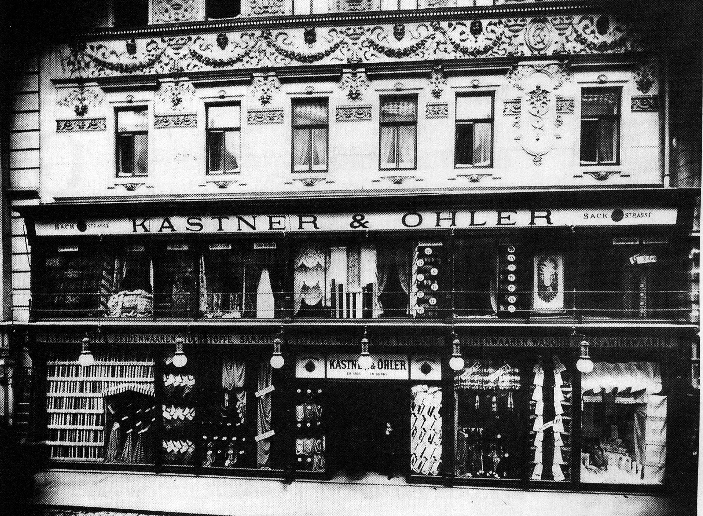Fassade K&Ö Graz 1894