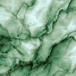 Grüne Marmorstruktur mit wirbelnden Mustern und Adern in verschiedenen Grün- und Weißtönen, mit komplizierten, natürlichen Linien und wolkigen Bereichen auf der gesamten Steinoberfläche.