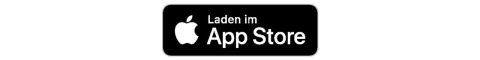 Schwarzer Button mit dem Apple-Logo und weißem Text mit der Aufschrift „Laden im App Store“.