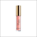 Eine Tube ARTDECO Lip Wonder Serum mit goldener Kappe und hellrosa Serum, abgebildet vor einem weißen Hintergrund.