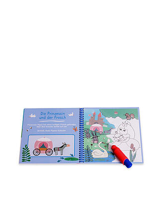 ARENA VERLAG | Malbuch - Ausmalen mit dem magischen Pinsel. Dinosaurier