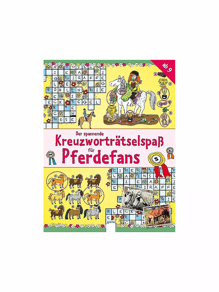 ARENA VERLAG | Buch - Der spannende Kreuzworträtselspaß für Pferdefans | transparent