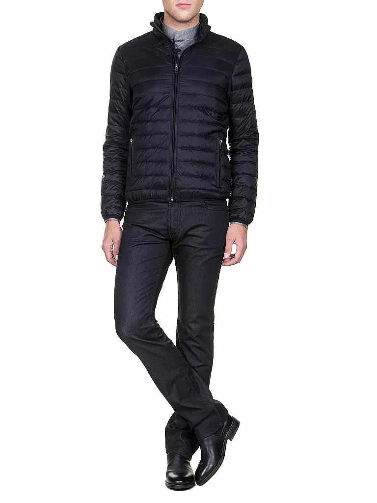 ARMANI COLLEZIONI | Jeans Regular-Fit "J15" | schwarz