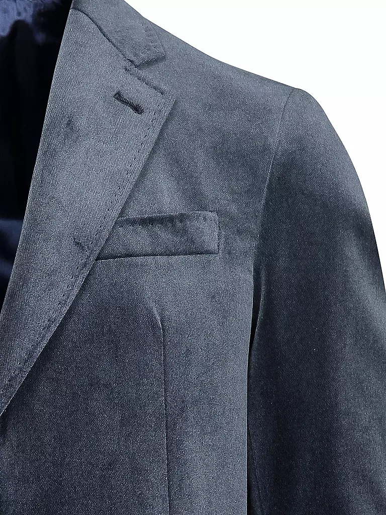 ARMANI COLLEZIONI | Samt-Sakko | blau
