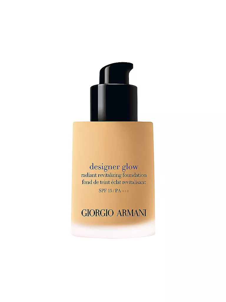 ARMANI COSMETICS |  Designer Glow Foundation 30ml LSF 20 (2,75) | hellbraun