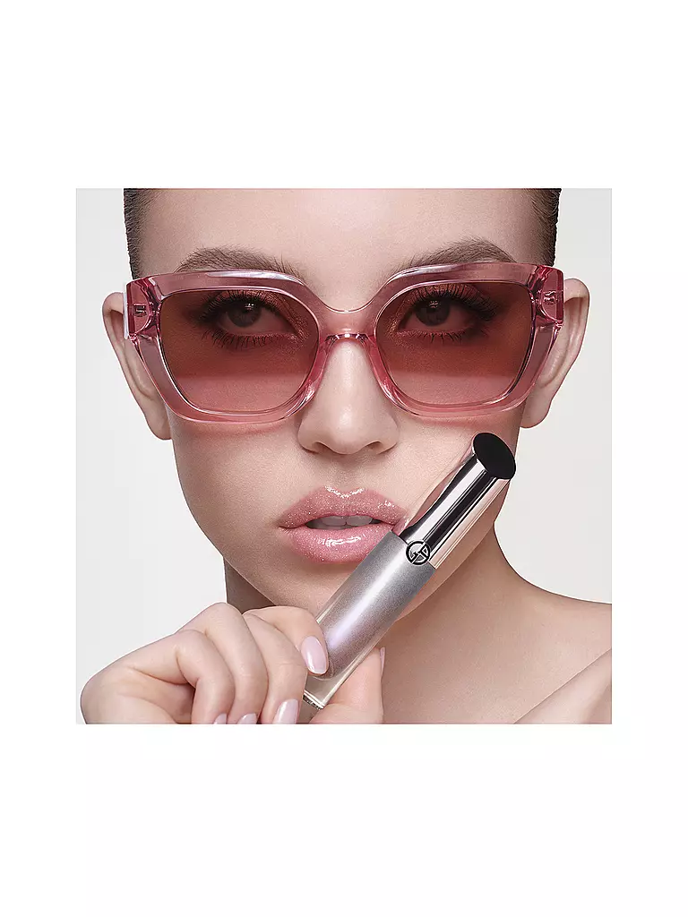 ARMANI COSMETICS | Lip Gloss - Prisma Glass Icy Plumper (31 Golden Ice) | rosa