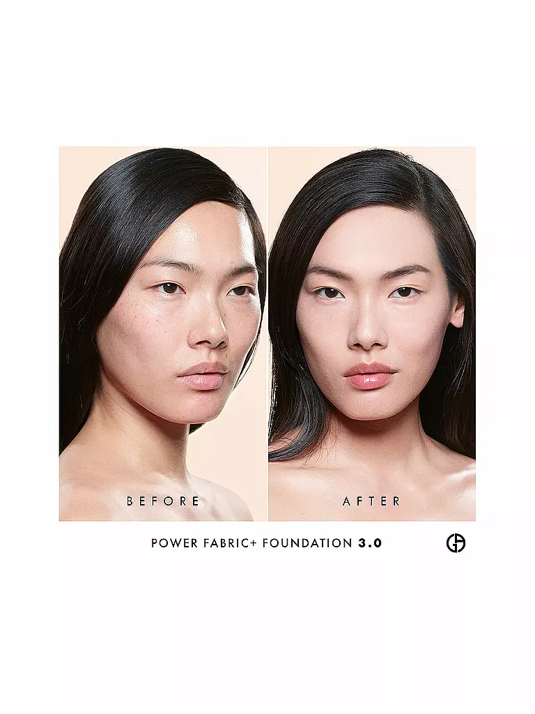 ARMANI COSMETICS | Power Fabric + Longwear High Coverage Foundation  ( 3 ) | camel