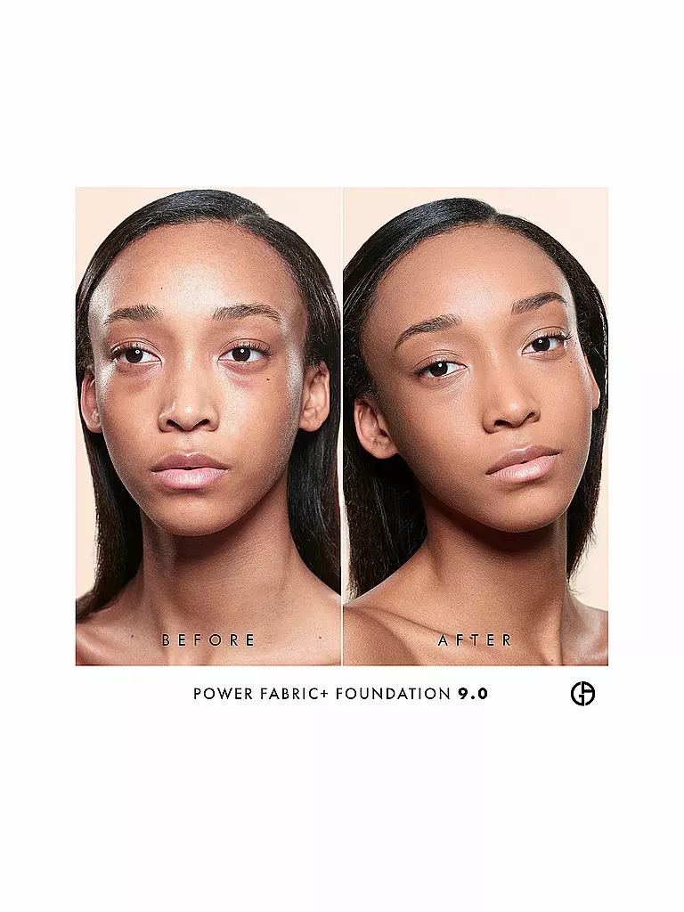 ARMANI COSMETICS | Power Fabric + Longwear High Coverage Foundation  ( 9 ) | braun
